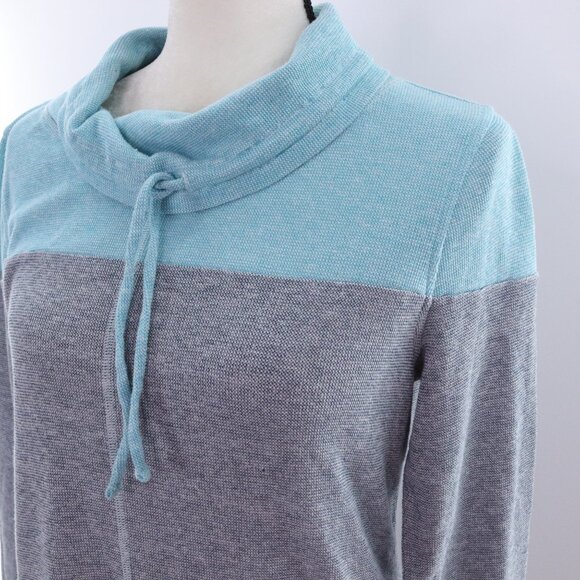 T by Talbots | Cowl Neck Long Sleeve Top Medium - Picture 3 of 6